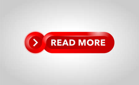 Read more web button or other UI active clicking element - catchy rounded shape in 3D glossy...