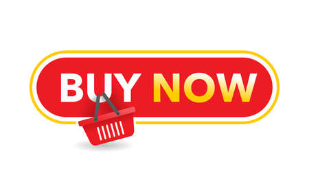 Buy now button (add to cart) - web element for website designのイラスト素材