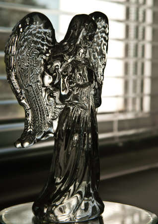 glass angelの写真素材