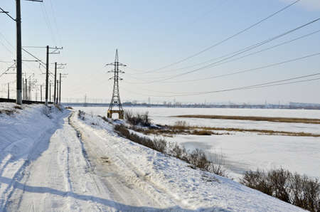 Photo winter nature in Sunny dayの写真素材