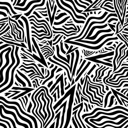 Abrtact background.Black and white.Image for design projects and advertising and decorationのイラスト素材