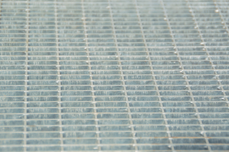 background, texture, square steel grille closeup.
