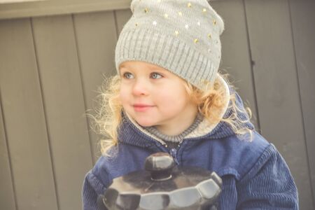 the family baby dad mom Playground play autumn outside chessの写真素材