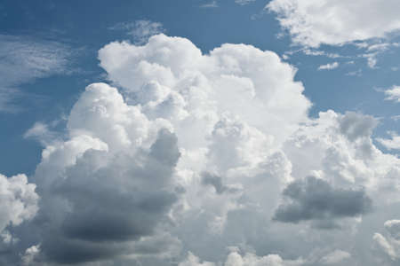 Cumulus clouds for backgroundの写真素材