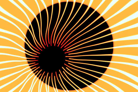 Abstract orange lighted background surfaceの写真素材