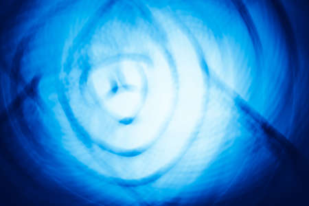 Sound waves in the darkの写真素材