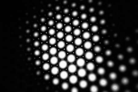 Black and white honeycomb backgroundの写真素材