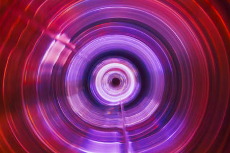 Sound waves in the dark in full colorの写真素材