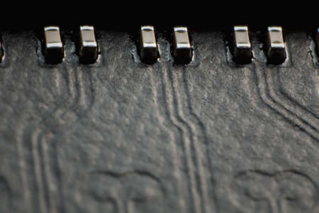Electronic circuit blur computer board