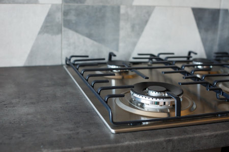 Kitchen furniture and kitchen setsの写真素材