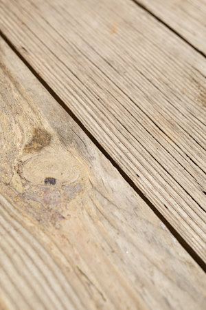 Wood natural flooring. Wood texture. Sanded wooden boardsの写真素材