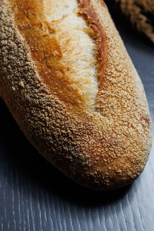Fragrant whole grain bread without yeast. Bread on natural sourdough. Wheat bread