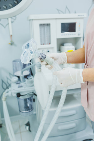 Medical equipment in the doctor's office. Devices for a medical institution.の写真素材