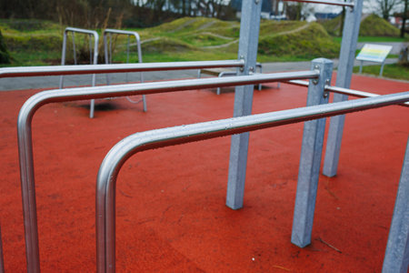 Durable, highquality stainless steel bars designed specifically for bodyweight workouts in a natural...