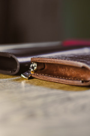 Discover the elegance of our premium leather wallets, featuring exquisite craftsmanship and...
