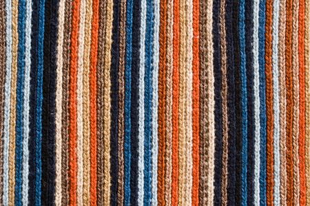 abstract woven textile background with vertical stripes
