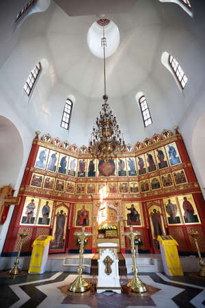 Interior of Christian church