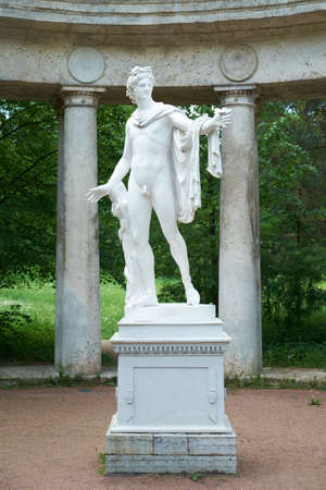 Apollo colonnade in Pavlovsk, St. Petersburgのeditorial素材