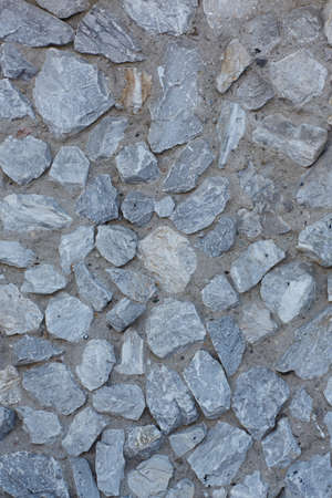 Gray stones in concrete. Texture.の写真素材