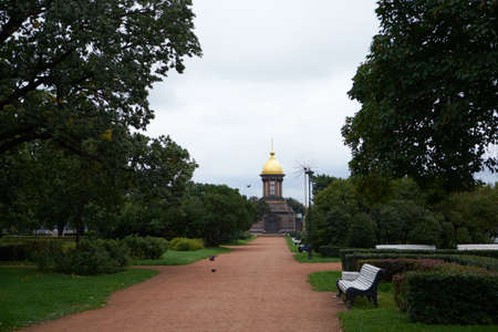 Trinity Chapel. St. Petersburg, Russiaの写真素材