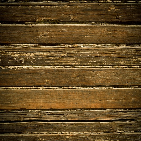 Vintage wooden wall background or textureの写真素材