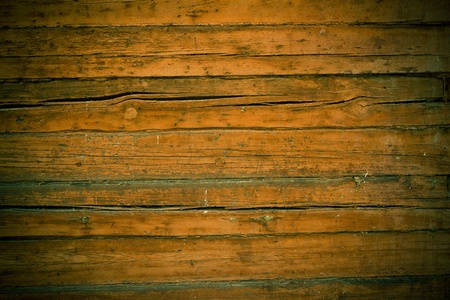 Wooden wall background or texture with copy-spaceの写真素材