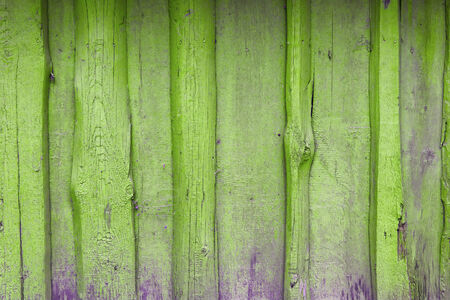 Vintage green wooden wall backgroundの写真素材