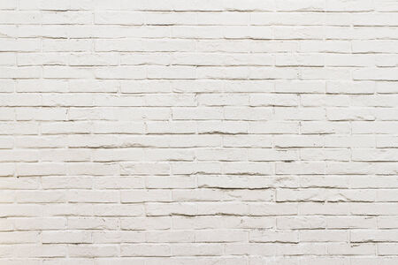 White brick wall background
