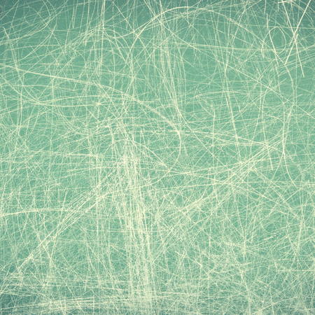 Old green education background. Scratched chalkboard textureの写真素材
