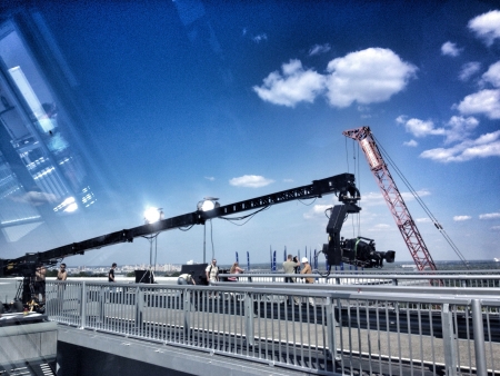 Filming in progressの素材