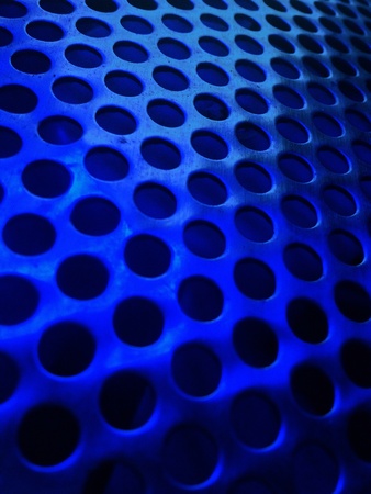 Perforated blue background の素材
