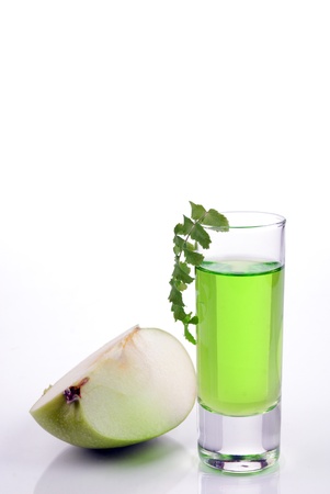green cocktailの写真素材