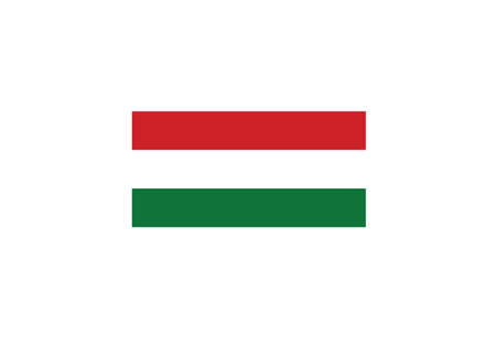 Hungary national flag vector illustrationのイラスト素材