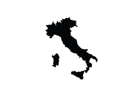 Italy map vector illustrationのイラスト素材