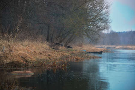 River morningの写真素材