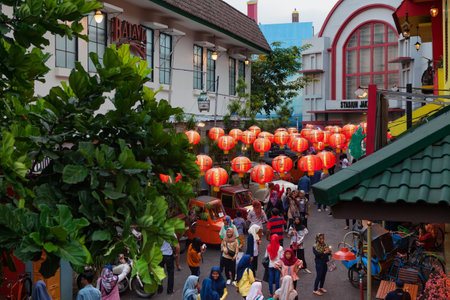 Kota Batu, Malang, Indonesia - July 12, 2018: Historical antique cars and motorbikes on display at Museum Angkut - biggest transport exhibition in Indonesia (Part of recreational Jawa Timur Park).のeditorial素材