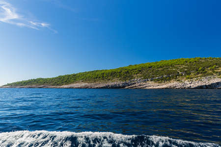 Beauty of Croatian island Brac .の写真素材