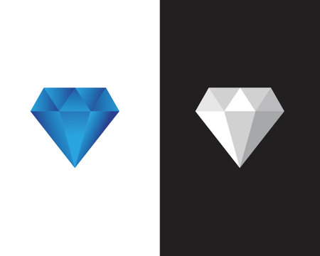Diamond vector logoのイラスト素材