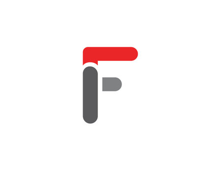 F Letter Logo Business Template Vector iconのイラスト素材