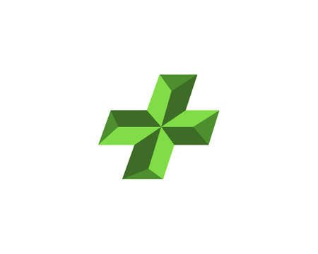 Health Medical Logo template vector illustration designのイラスト素材