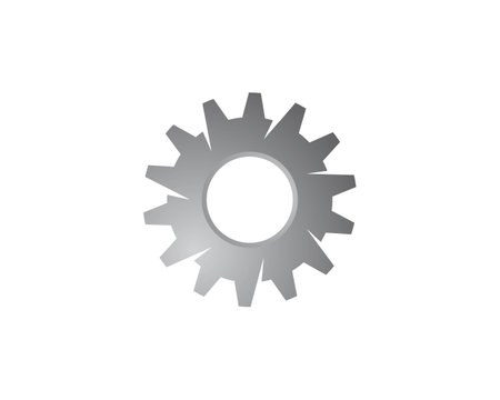 Gear Logo Template vector icon illustration designのイラスト素材
