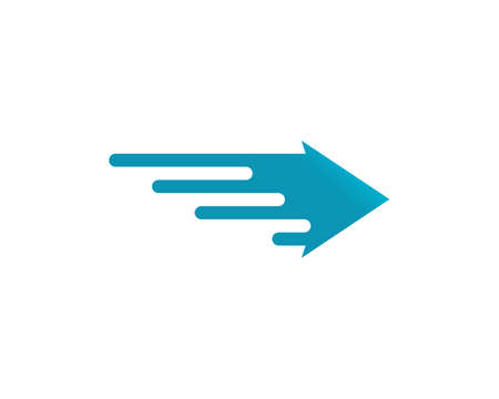 Arrows vector illustration icon Logo Template designのイラスト素材