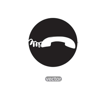 Contact, Phone Iconのイラスト素材