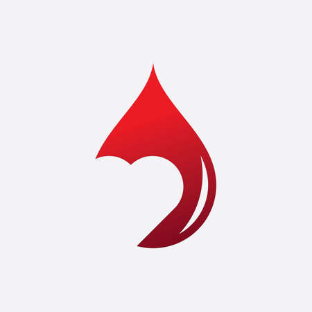 Blood donors icon, blood logo vector illustrationのイラスト素材