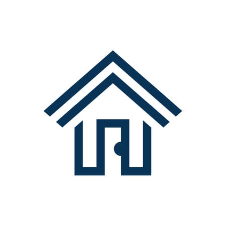 Home building logo and symbolのイラスト素材