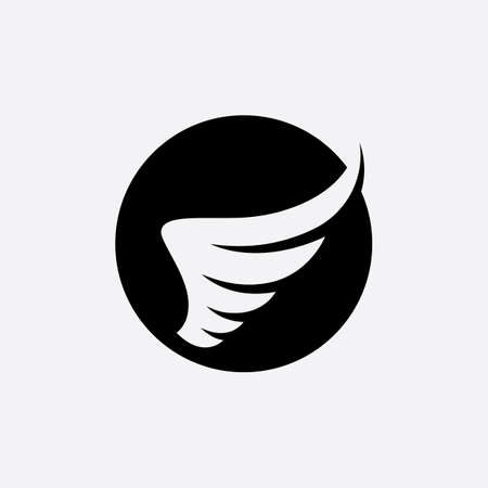 Wing Logo Template vector icon designのイラスト素材
