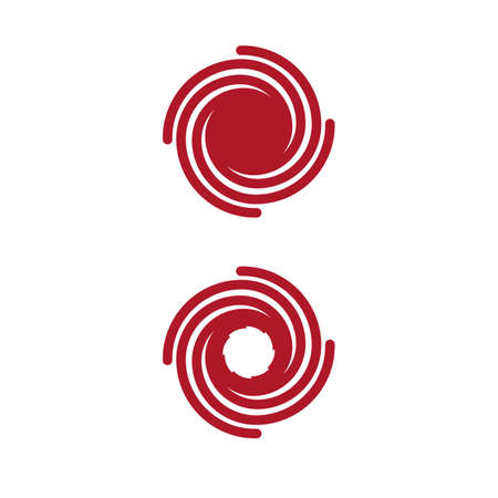 Vortex Logo Design Symbol Iconのイラスト素材