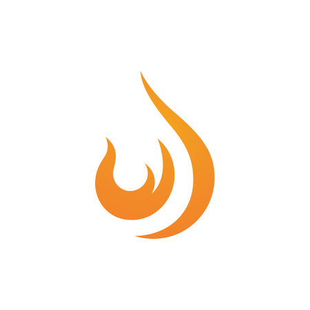 Fire Flame designs  Fire template  symbol iconのイラスト素材