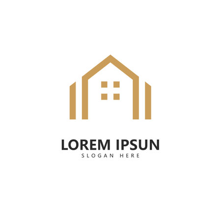 Home real estate logo icon vector template designのイラスト素材