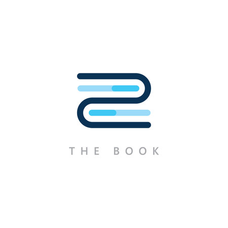 Education logo icon template. open book illustrationのイラスト素材